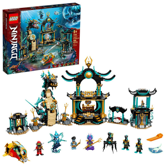 LEGO NINJAGO Temple of the Endless Sea 71755 Toy Building Kit (1,060 Pieces)