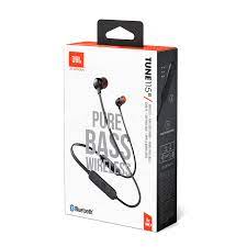 JBL TUNE 115BT Wireless In-Ear Headphones (Black) - BRAND NEW SEALED