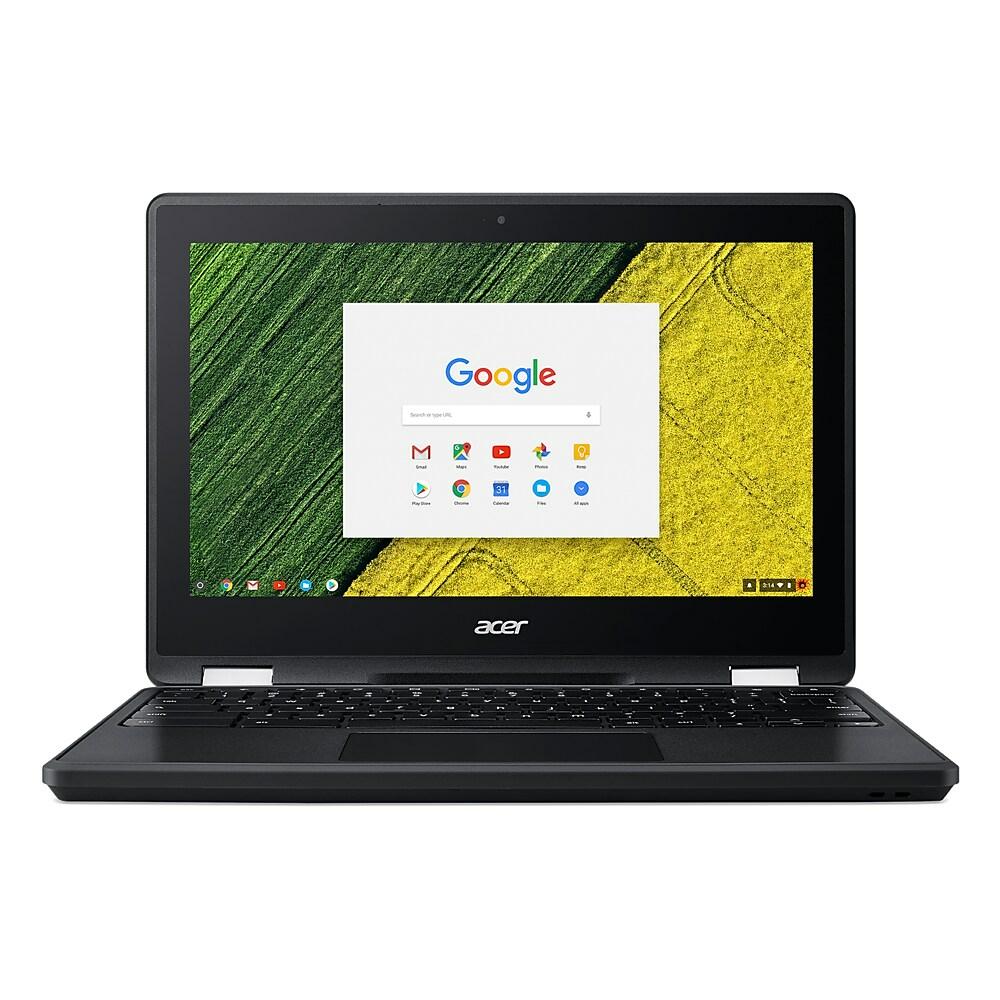 Acer NX.GYAAA.001 Convertible Chromebook Spin 11, 1.10 GHz Intel Celeron N3350, 4 GB DDR3 SDRAM, Chrome OS - New Sealed